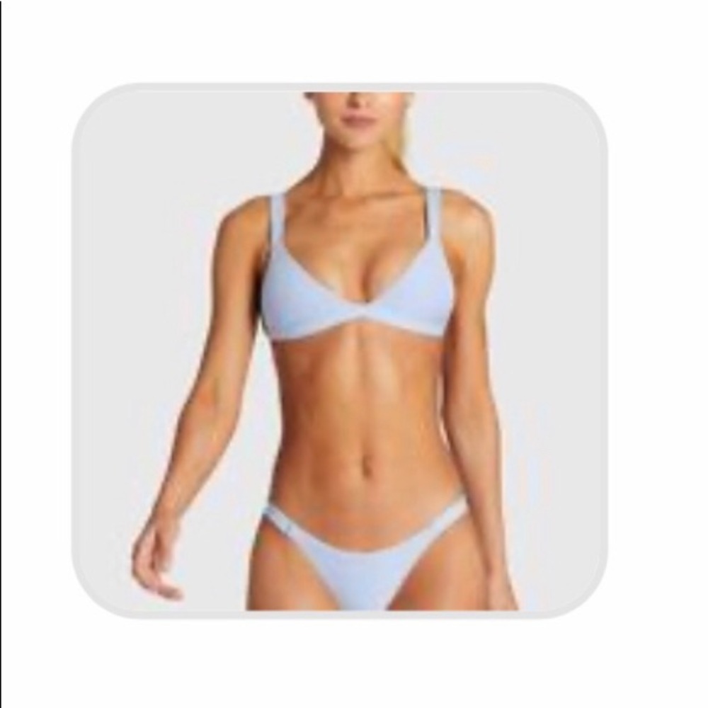 Vitamin A Bikini - Large, Sky Blue